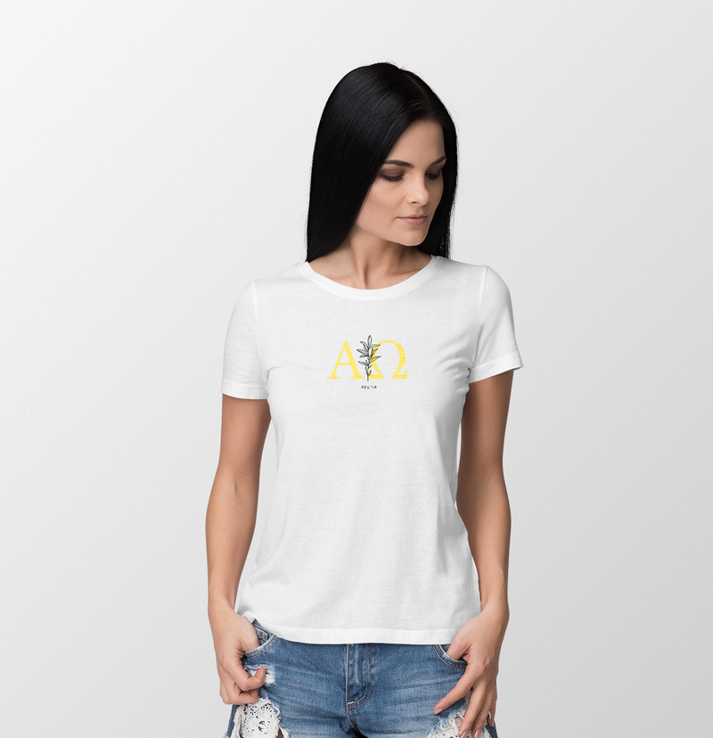 T-Shirt Damen - Alpha & Omega